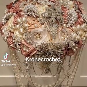 Brooch bouquet handmade by me- Milanabyinna